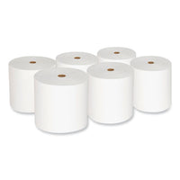 Valay Proprietary Roll Towels, 1-ply, 7" X 800 Ft, White, 6 Rolls-carton