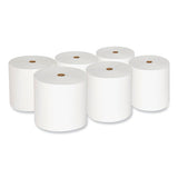 Valay Proprietary Roll Towels, 1-ply, 7" X 800 Ft, White, 6 Rolls-carton