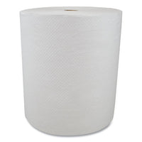Valay Proprietary Roll Towels, 1-ply, 8" X 800 Ft, White, 6 Rolls-carton