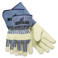 Gloves,4-1-2"mtg Pm Gn Le