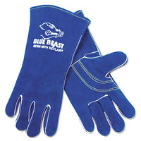 Gloves,13" Welders Reinfd
