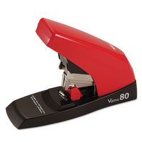 Vaimo 80 Stapler, 80-sheet Capacity, Red-brown