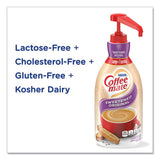 Liquid Coffee Creamer, Sweetened Original, 1.5 Liter Pump Bottle, 2-carton