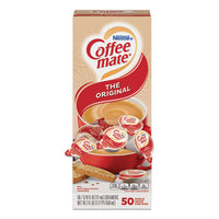 Liquid Coffee Creamer, Original, 0.38 Oz Mini Cups, 50-box