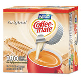 Liquid Coffee Creamer, Original, 0.38 Oz Mini Cups, 180-carton