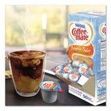 Liquid Coffee Creamer, Pumpkin Spice, 0.38 Oz Mini Cups, 50-box, 4 Boxes-carton, 200 Total-carton