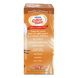 Liquid Coffee Creamer, Vanilla Caramel, 0.38 Oz Mini Cups, 50-box, 4 Boxes-carton, 200 Total-carton