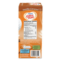 Liquid Coffee Creamer, Vanilla Caramel, 0.38 Oz Mini Cups, 50-box, 4 Boxes-carton, 200 Total-carton