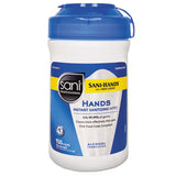 Hands Instant Sanitizing Wipes, 6 X 5, White, 150-canister