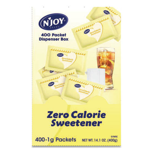 Yellow Sucralose Zero Calorie Sweetener Packets, 0.04 Oz Packet, 400 Packets-box