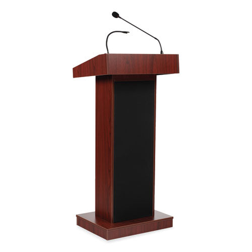 Orator Lectern, 22 X 17 X 46, Mahogany, Ships In 1-3 Business Days