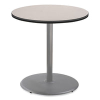 Cafe Table, 36" Diameter X 36h, Round Top/base, Gray Nebula Top, Gray Base, Ships In 1-3 Business Days