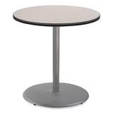 Cafe Table, 36" Diameter X 36h, Round Top/base, Gray Nebula Top, Gray Base, Ships In 1-3 Business Days