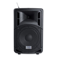 Wireless Pa System With Wireless Headset Microphone, 40 W, Black, Ships In 1-3 Business Days