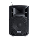 Wireless Pa System With Wireless Headset Microphone, 40 W, Black, Ships In 1-3 Business Days