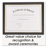 Framed Achievement-appreciation Awards, Two Designs, Letter