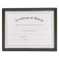 Framed Achievement-appreciation Awards, Two Designs, Letter