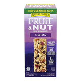 Granola Bars, Chewy Fruit And Nut Trail Mix, 1.2 Oz Pouch, 48-box