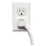 Surge Protector, 4 Ac Outlets, 2 Usb Ports, 3 Ft Cord, 600 J, White