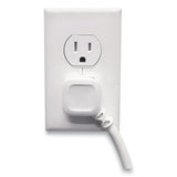 Surge Protector, 6 Ac Outlets, 4 Ft Cord, 600 J, White