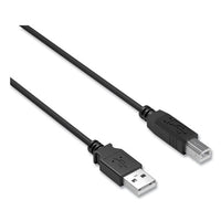 Usb Printer Cable, 6 Ft, Black