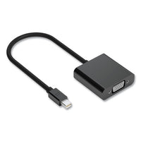 Mini Displayport To Vga Adapter, 6", Black