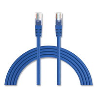 Cat5e Patch Cable, 14 Ft, Blue