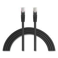 Cat6 Patch Cable, 7 Ft, Black