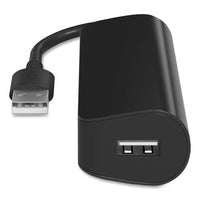 Usb 2.0 Hub, 4 Ports, Black