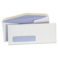 #10 Trade Size Security Tint Envelope, Commercial Flap, Gummed Closure, 4.13 X 9.5, White, 500-box