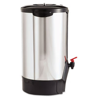 100-cup Percolating Urn, Stainless Steel