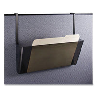 Plastic Wall-file Pocket, One Pocket, Legal, 16.19 X 4.13 X 7, Smoke