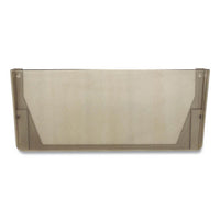 Plastic Wall-file Pocket, One Pocket, Legal, 16.19 X 4.13 X 7, Smoke