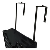 Filing System W-hanger Set, 3 Pockets, Letter, 28 X 13 1-2 X 4 3-4, Charcoal