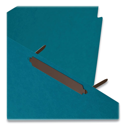 Self-adhesive Folder Fasteners, 2" Capacity, 2.75" Center To Center, Brown, 100-box