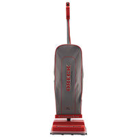 U2000r-1 Commercial Upright Vacuum, 120 V, Red-gray, 12 1-2 X 6 3-4 X 47 3-4