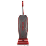 Xl Commercial Upright Vacuum,120 V, Gray-blue, 12 1-2 X 9 1-4 X 47 3-4