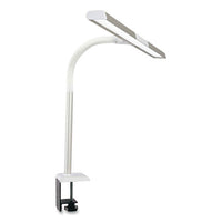 Perform Led Clamp Lamp With Three Color Modes, 16" To 24.75" High, White, Ships In 1-3 Business Days