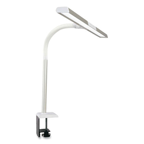 Perform Led Clamp Lamp With Three Color Modes, 16" To 24.75" High, White, Ships In 1-3 Business Days