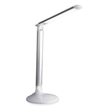 Wellness Series Command Led Desk Lamp With Voice Assistant, 17.75" To 29" High, Silver, Ships In 1-3 Business Days