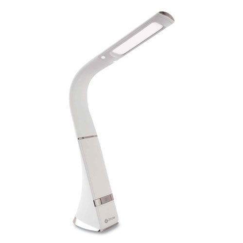 Wellness Series Recharge Led Desk Lamp, 10.75" To 18.75" High, White, Ships In 1-3 Business Days