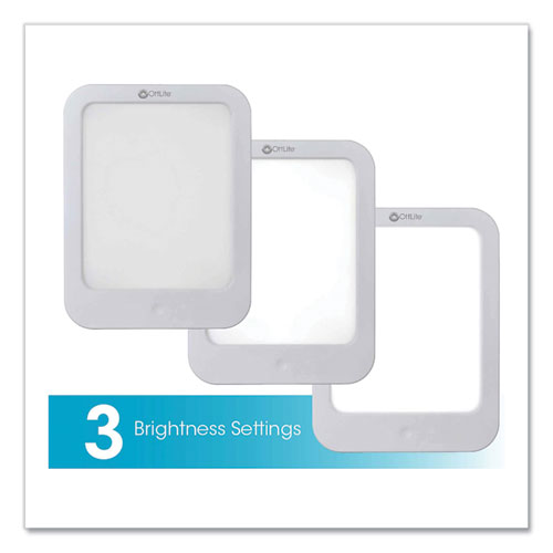Wellness Series Clearsun Led Light Therapy Lamp, 7.88" High, White, Ships In 1-3 Business Days