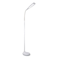 Flex Led Floor Lamp, 49" To 71" High, White, Ships In 1-3 Business Days