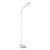 Flex Led Floor Lamp, 49" To 71" High, White, Ships In 1-3 Business Days