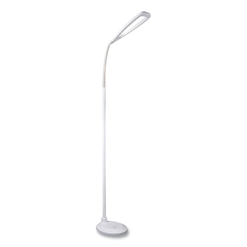 Flex Led Floor Lamp, 49" To 71" High, White, Ships In 1-3 Business Days