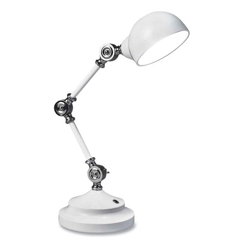 Wellness Series Revive Led Desk Lamp, 15.5" High, White, Ships In 1-3 Business Days