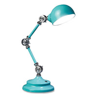 Wellness Series Revive Led Desk Lamp, 15.5" High, Turquoise, Ships In 1-3 Business Days