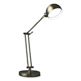Wellness Series Refine Led Desk Lamp, 27" High, Antiqued Brass, Ships In 1-3 Business Days