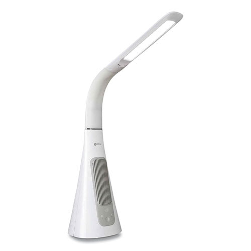 Wellness Series Sanitizingpro Led Desk Lamp And Uv Air Purifier, 15" To 25" High, White, Ships In 1-3 Business Days