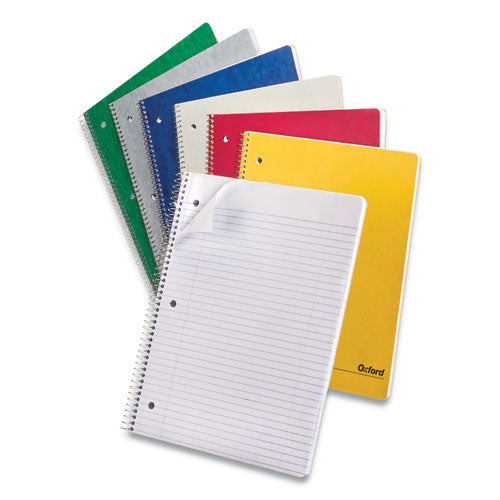 One-subject Notebook, Medium-college Rule, Assorted Colors, 9 X 11, 100 Sheets, 6-pack